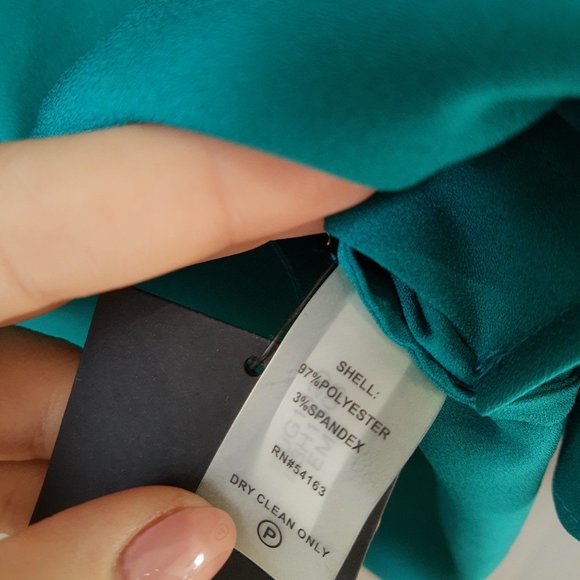 Ivanka Trump Teal Blouse - Picture 3 of 4